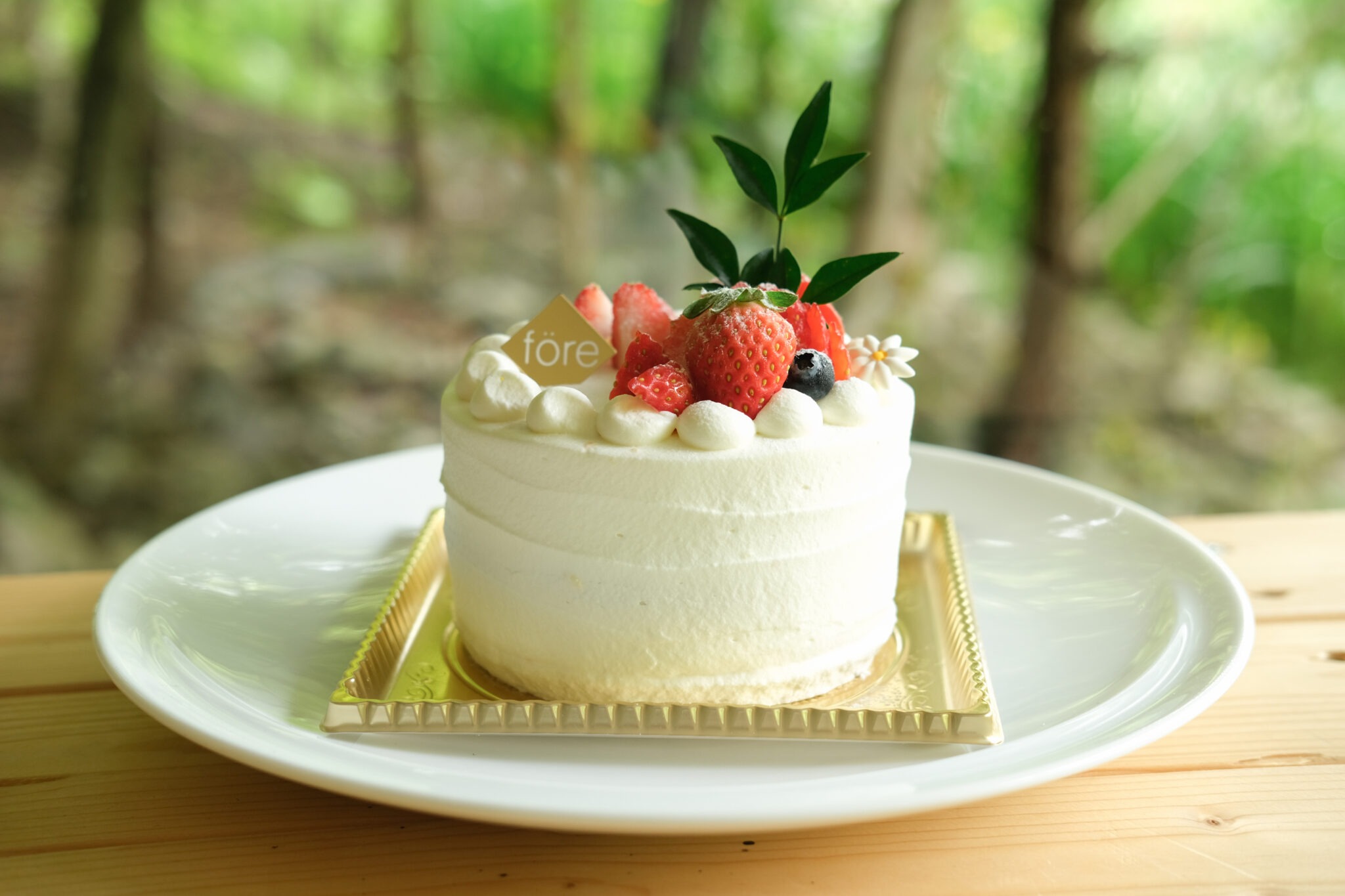森のケーキ